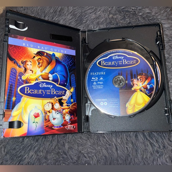 Disney Beauty and the Beast DVD Movie Blu ray Music CD - Picture 6 of 10